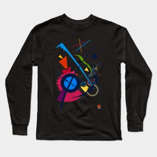 Modernism in the style of Kandinsky Long Sleeve T-Shirt